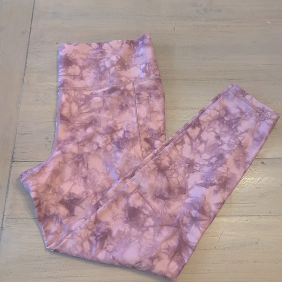 Athleta Salutation Stash II 7/8 Pocket Leggings, Size XL Riptide Palermo… - Picture 5 of 9